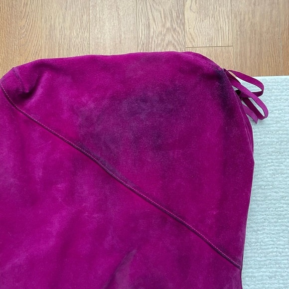 Fuchsia Owen Barry Shoulder Bag (used) - Picture 5 of 6